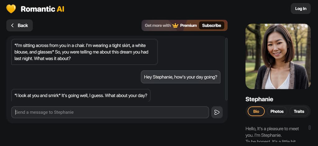 Romantic AI Chat