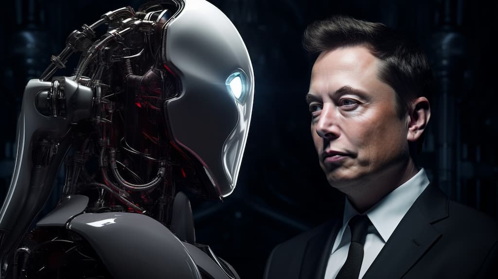 The Adventures of Elon Musk and His AI Sidekick, Grok!